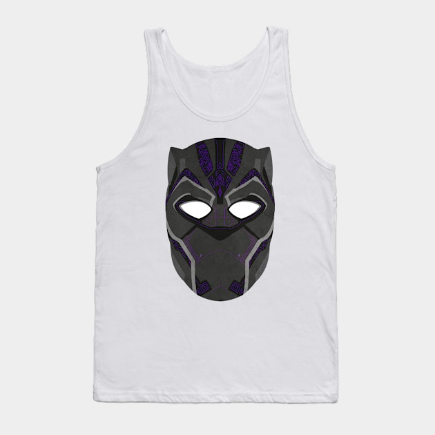 Black Panther Variant Tank Top by alarts